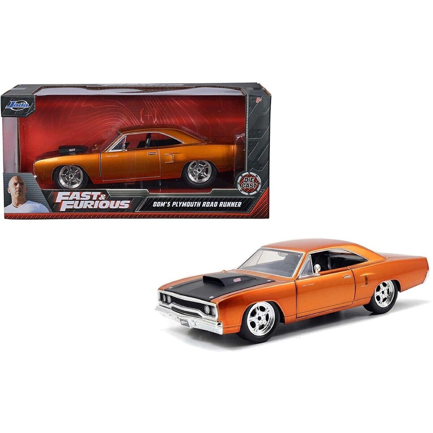 1/24 DOM'S PLYMOUTH ROAD RUNNER -  FAST & FURIOUS