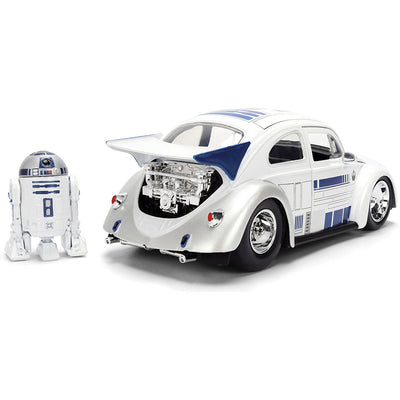 1/24 R2-D2 & 1959 VOLKSWAGEN DRAG BEETLE STAR WARS - JADA