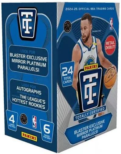 2024/25 Panini Totally Certified Basketball Blaster Box
