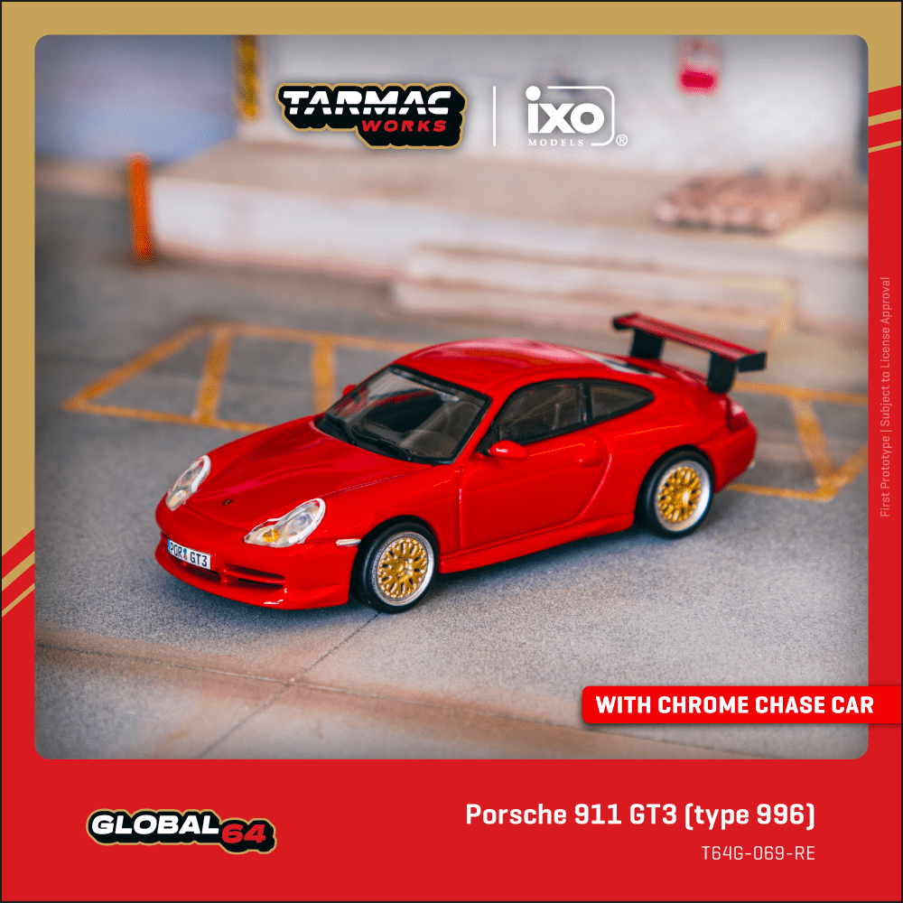 1/64 PORSCHE 911 GT3 (TYPE 996) - TARMAC