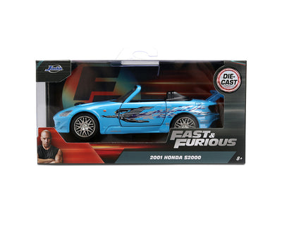 1/32 “REMIX” BLUE HONDA S2000 - FAST & FURIOUS