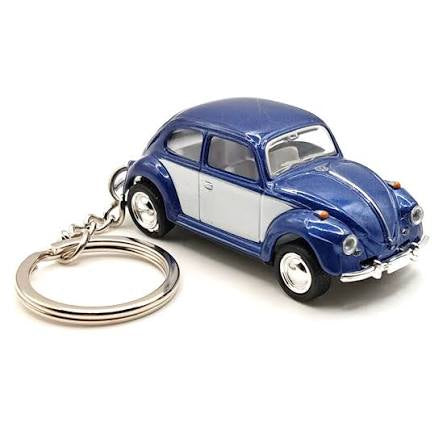 1/64 1967 VOLKSWAGEN BEETLE TWO TONE KEYCHAIN - KINSMART