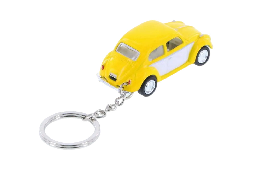 1/64 1967 VOLKSWAGEN BEETLE TWO TONE KEYCHAIN - KINSMART