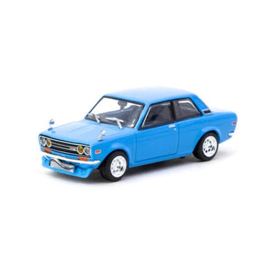 1/64 DATSUN 510 LIGHT BLUE “ROAD 64” - TARMAC