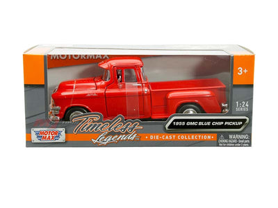1/24 1955 GMC BLUE CHIP PICK UP “TIMELESS LEGENDS” - MOTOR MAX