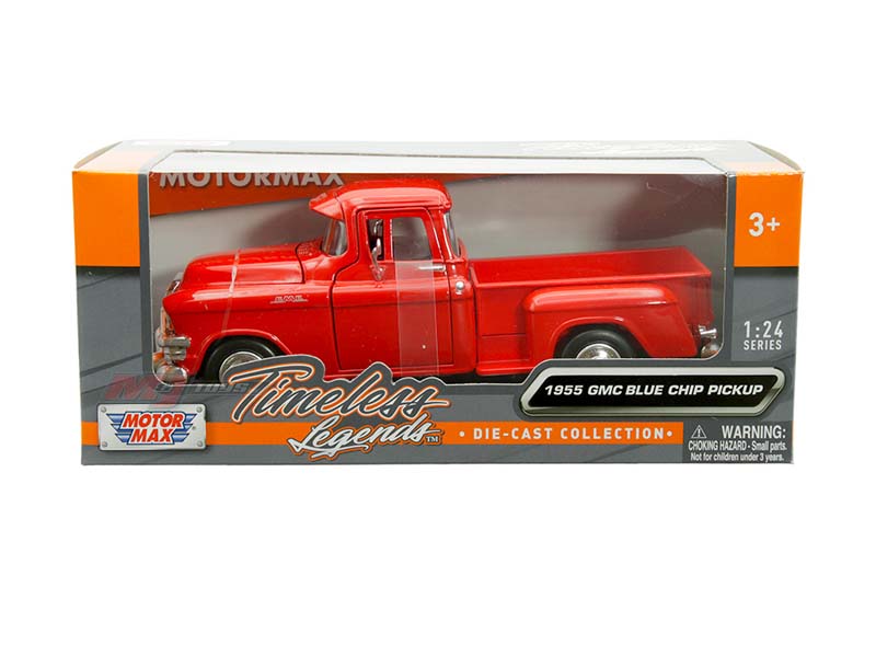 1/24 1955 GMC BLUE CHIP PICK UP “TIMELESS LEGENDS” - MOTOR MAX