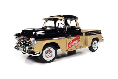 1/18 1957 CHEVY 3100 STEPSIDE - AUTO WORLD
