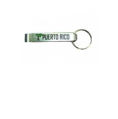 Abridor de botellas de metal Coqui de Puerto Rico