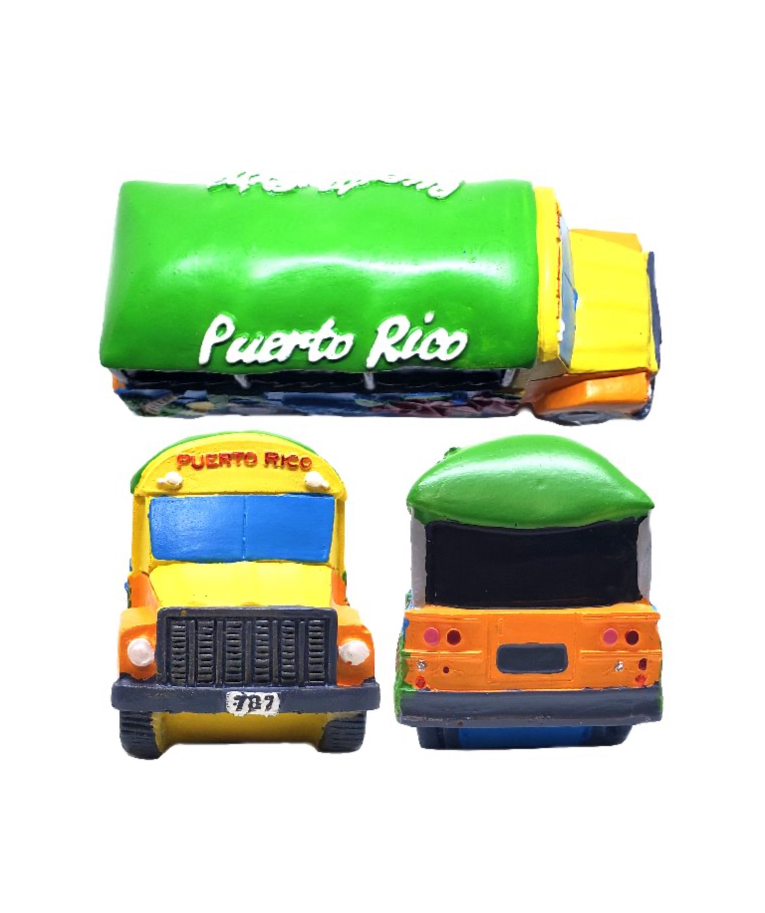 Puerto Rico Chinchorreo Bus Figures