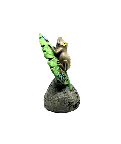 Puerto Rico Figuras Coqui En Hoja 3.5" Pulgadas