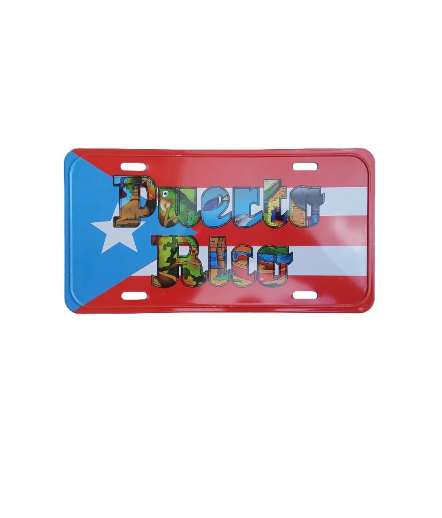 Tablilla Puerto Rico Flag and design