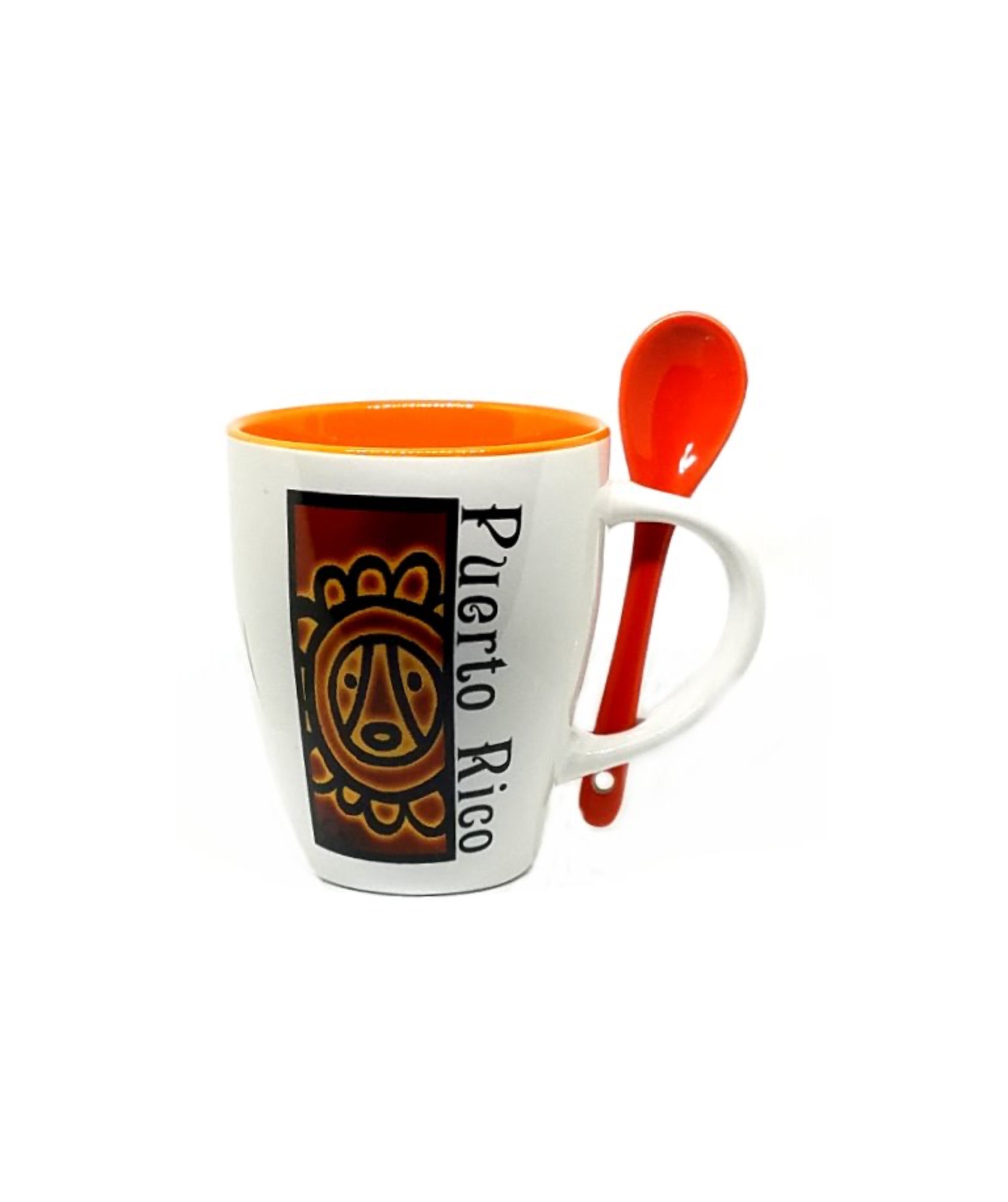 uerto Rico Coffee Cup with Spoon Handel Ceramics Mug