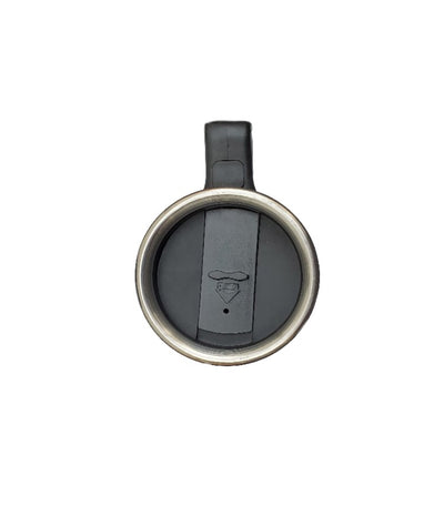 Tazas de viaje de acero inoxidable con asa y diseño de la bandera de Puerto Rico