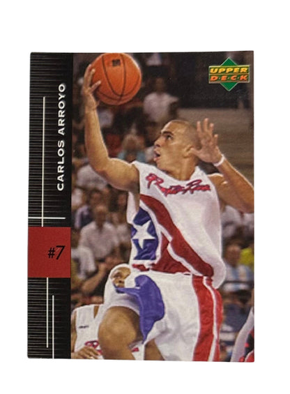 2005 UPPER DECK - Tarjeta deportiva de Carlos Arroyo