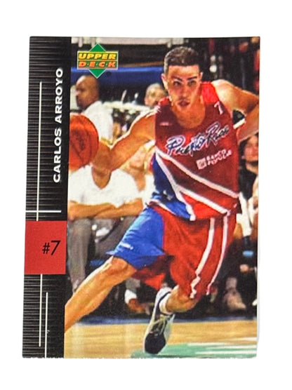 2005 UPPER DECK - Tarjeta deportiva de Carlos Arroyo  (SET 5 TARJETAS )