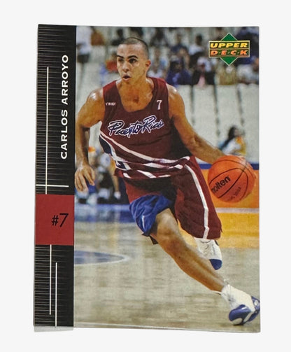 2005 UPPER DECK - Tarjeta deportiva de Carlos Arroyo  (SET 5 TARJETAS )