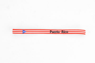 DIADEMA DEPORTIVA CON BANDERA DE PUERTO RICO