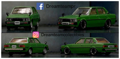 1/64 TOYOTA COROLLA E70-VERDE