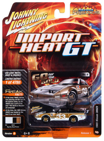 1/64 1985 NISSAN 300ZX - IMPORTACIÓN HEAT GT 