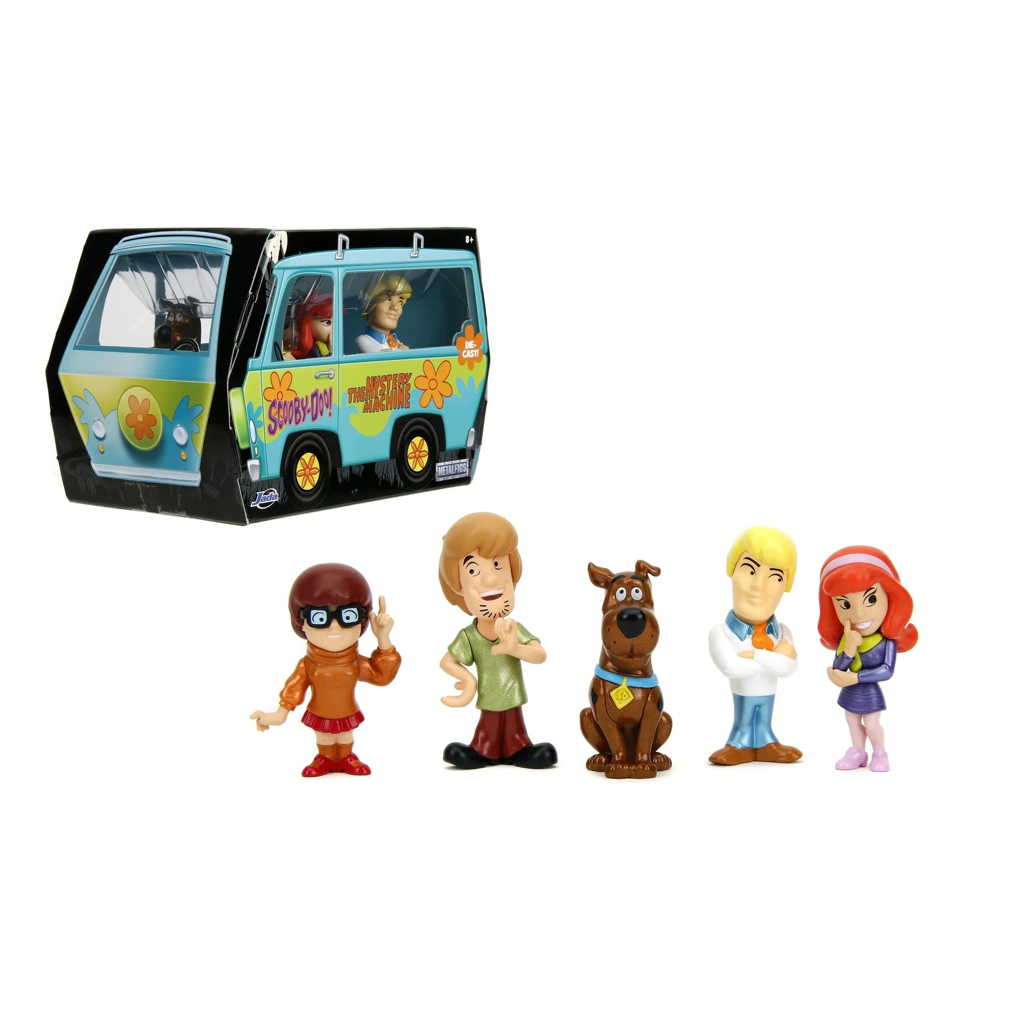 2.5" SCOOBY DOO METAL FIGURE 5 PACK - JADA