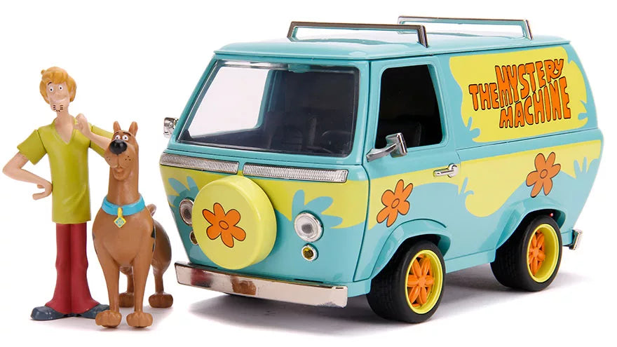 1/24 MÁQUINA MISTERIOSA CON SHAGGY Y SCOOBY DOO