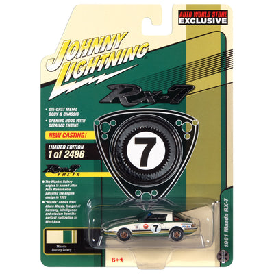 1/64 1981 MAZDA RX-7 - EXCLUSIVO DE LA TIENDA AUTO WORLD
