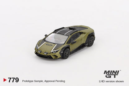 1/64 LAMBORGHINI HURACAN STERRATO VERDE GEA MATT - MINI GT