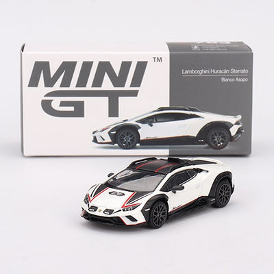 1/64 LAMBORGHINI HURACAN STERRATO BIANCO ASOPO LHD - MINI GT