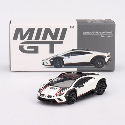 1/64 LAMBORGHINI HURACAN STERRATO BIANCO ASOPO LHD - MINI GT
