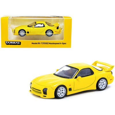 1/64 MAZDA RX-7 [FD3S] - MAZDASPEED A-SPEC (MICA AMARILLA DE COMPETICIÓN)