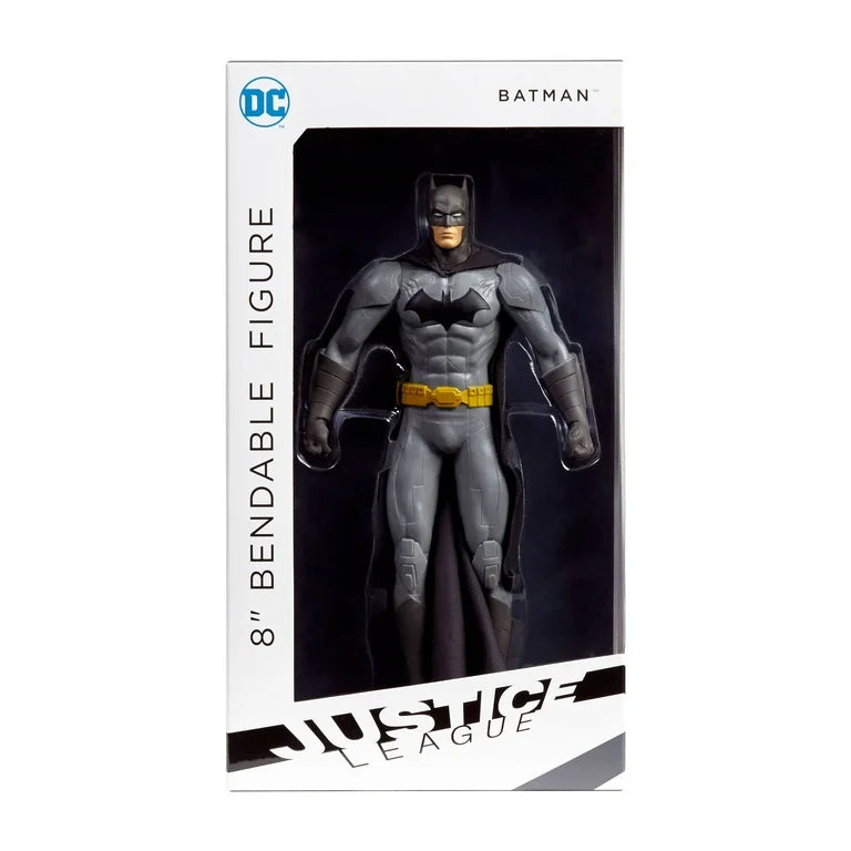 BATMAN 8" BENDABLE FIGURE - JUSTICE LEAGUE ACTION FIGURE