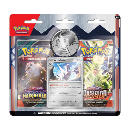 POKÉMON TCG: ARCHALUDON PACK DE 2 CARTAS BLISTER - INGLÉS