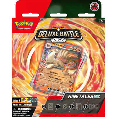 BARAJA DE BATALLA DE LUJO DE POKEMON - NINETALES EX