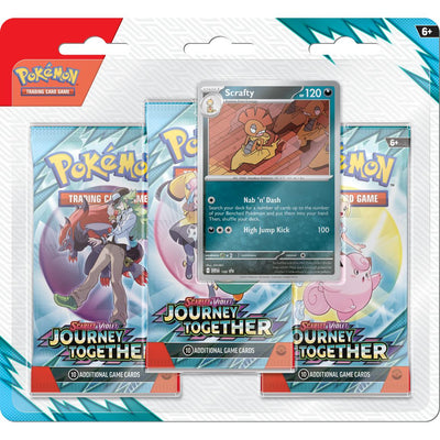 JOURNEY TOGETHER 3 BOOSTER BLISTER - POKEMON