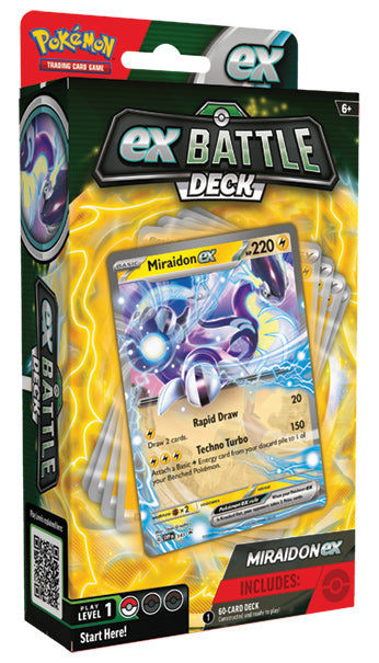 POKEMON - VICTINI / MIRAIDON EX BATTLE DECK