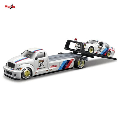 1/64 MAISTO PLANA / 1988 BMW M3 - TRANSPORTE DE ÉLITE