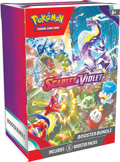 PAQUETE DE REFUERZO DE JCC POKEMON: ESCARLATA Y VIOLETA