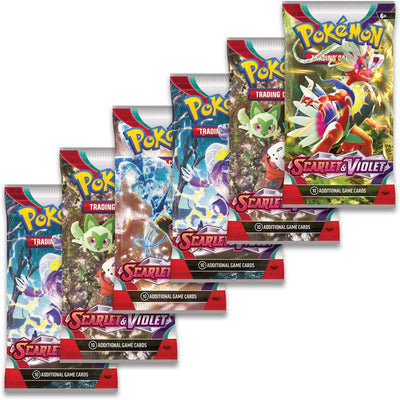 PAQUETE DE REFUERZO DE JCC POKEMON: ESCARLATA Y VIOLETA