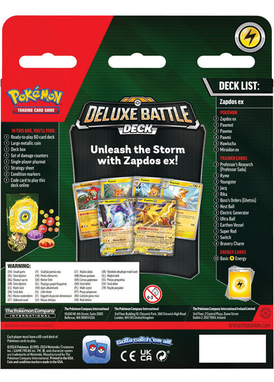 BARAJA DE BATALLA DE POKEMON DELUXE