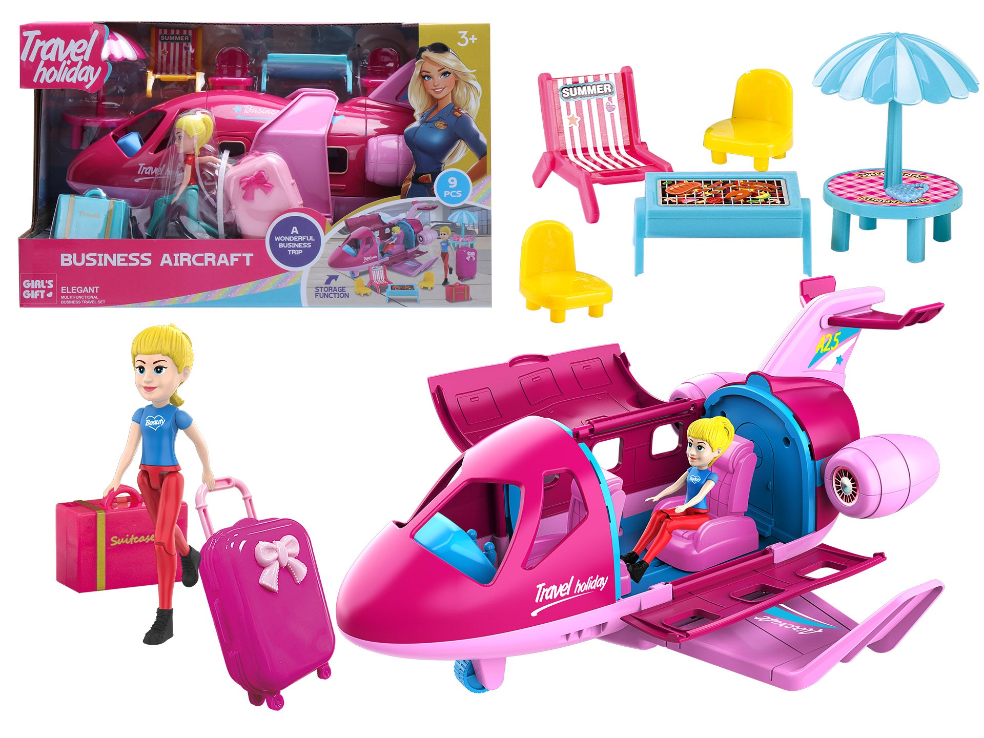 DREAM TRAVEL JET PLAY SET SG-29001