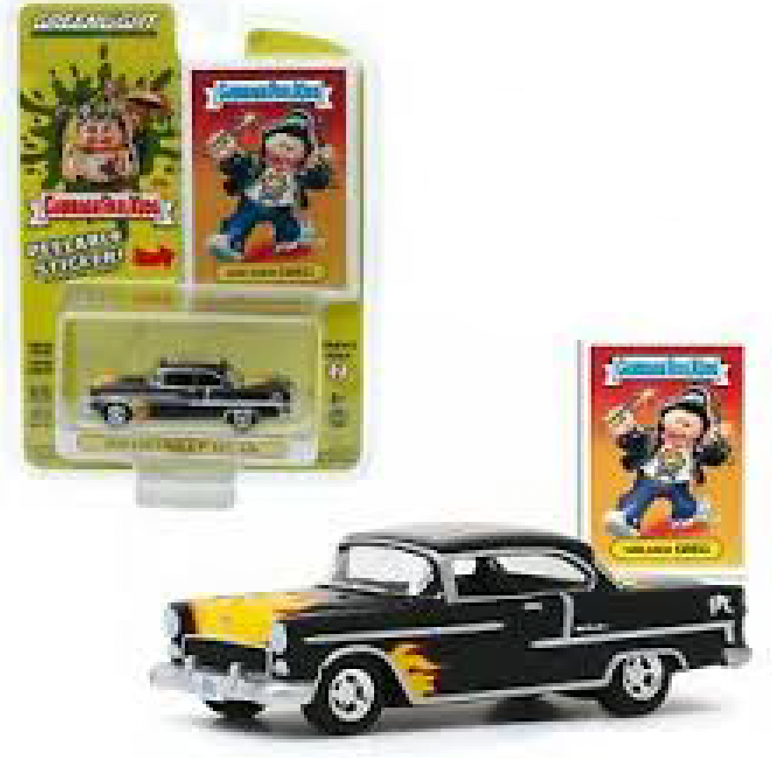 1:64 1955 Garbage Pail Kids 1955 CHEVROLET BEL AIR