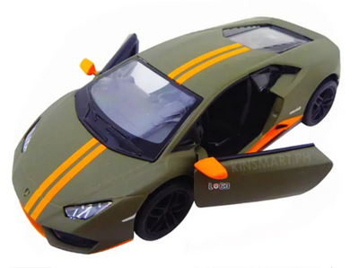 1/36 LAMBORGHINI HURACAN LP610-4 AVIO-KINSMART DIE CAST 