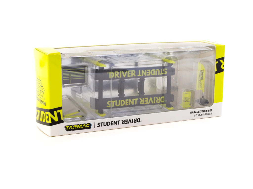 1/64 TARMAC GARAGE TOOLS SET - STUDENT DRIVER