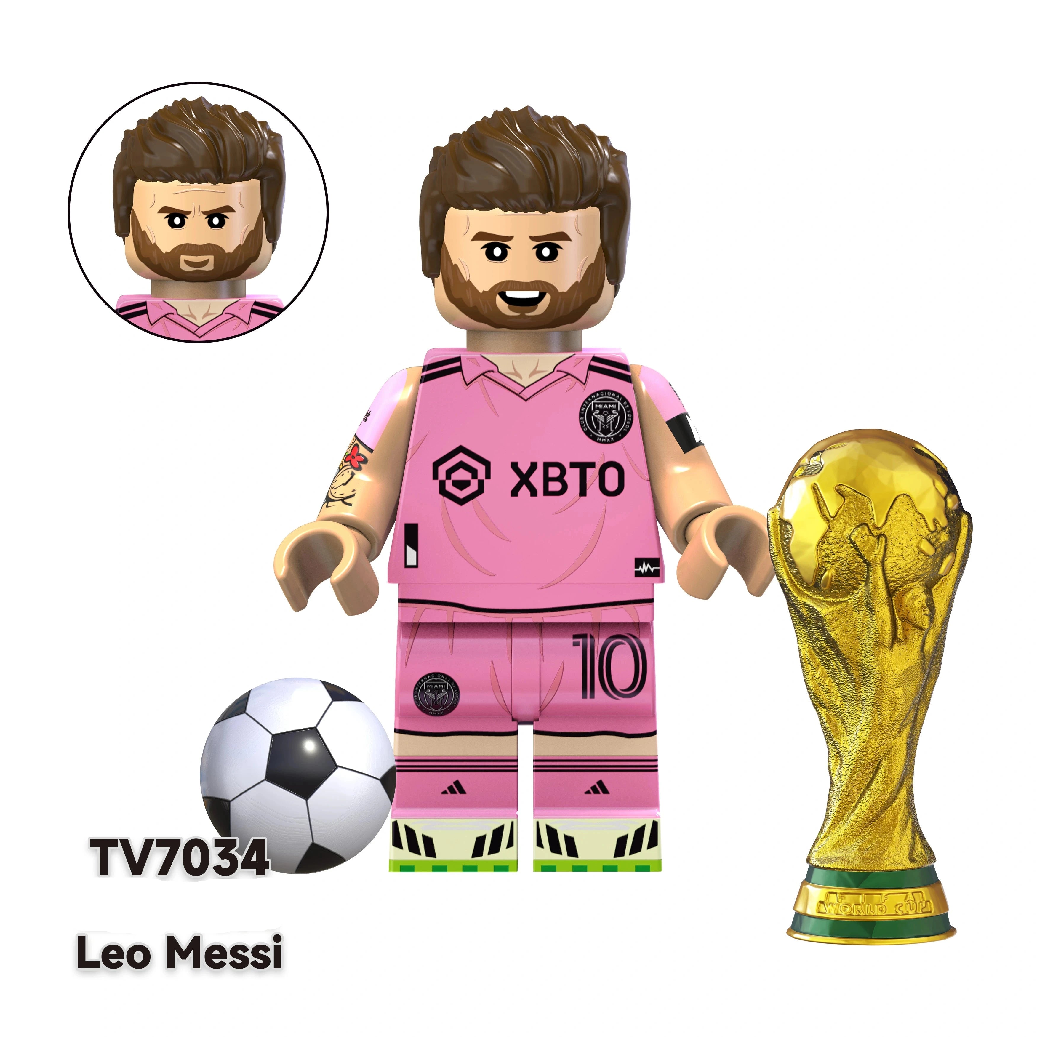 BUILDING BLOCK - LIONEL MESSI TV7034