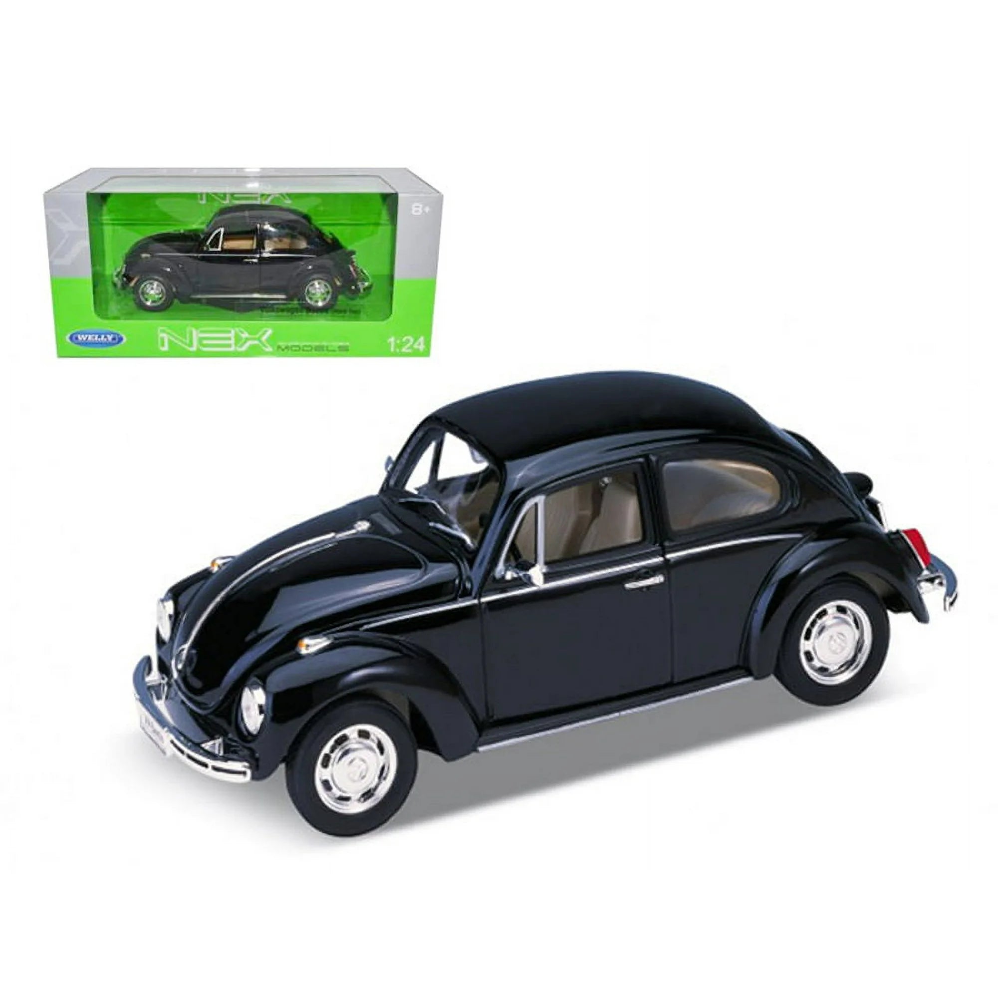 1/24 VOLKSWAGEN BEETLE BLACK - NEX