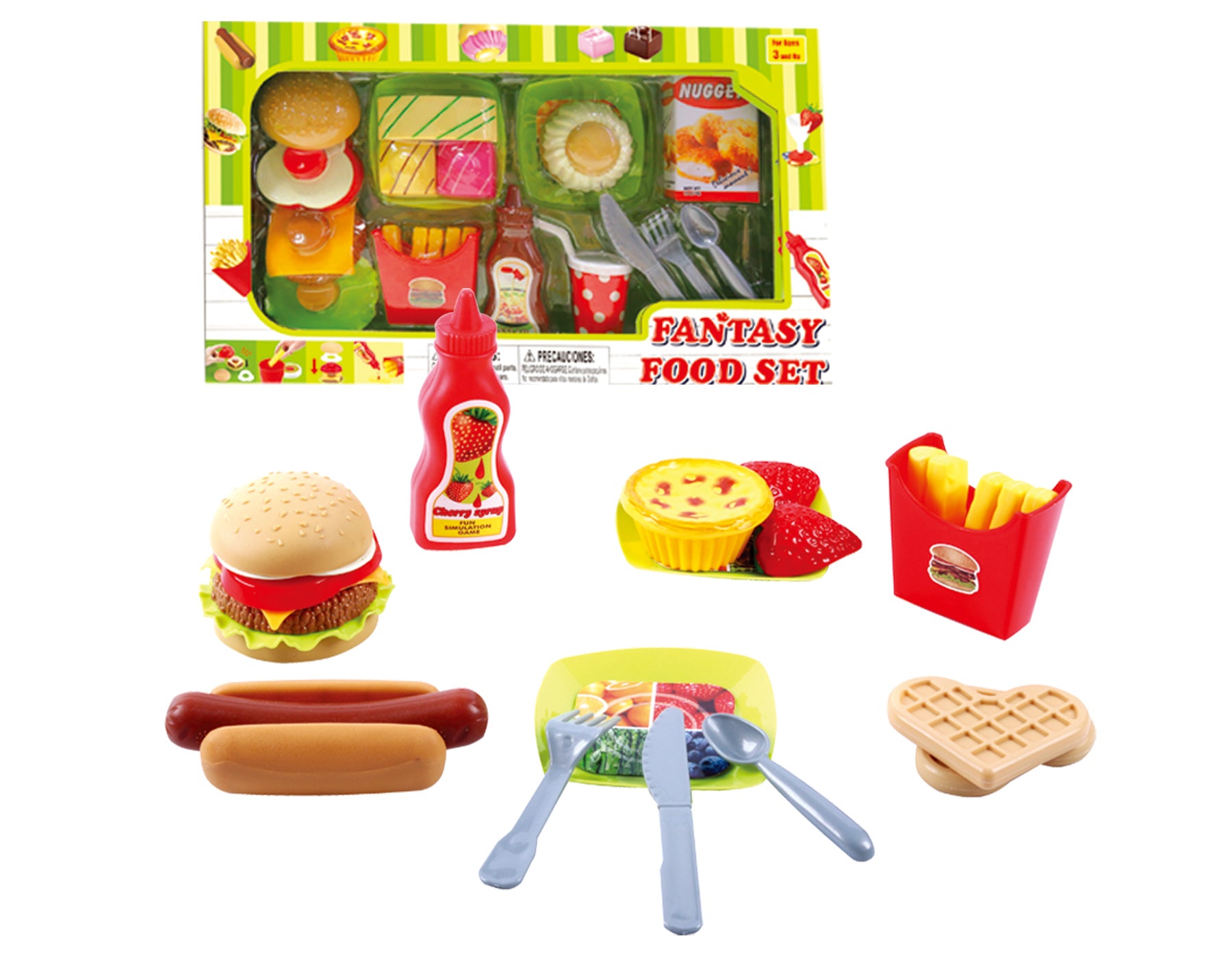 KITCHEN FOOD PLAY SET XJ3300Z-8