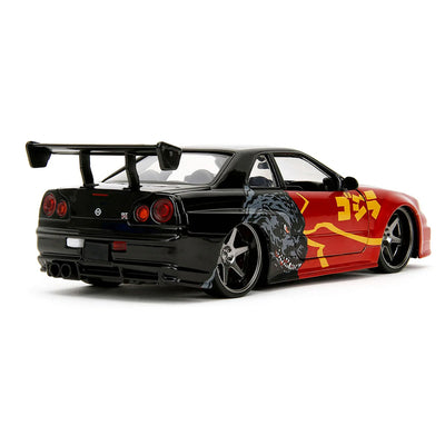1/24 NISSAN SYLINE GT-R (RN34) 2002 - GODZILLA