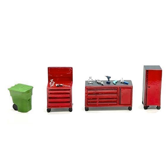 1/64 METAL TOOLS (SET B) AMERICAN DIORAMA