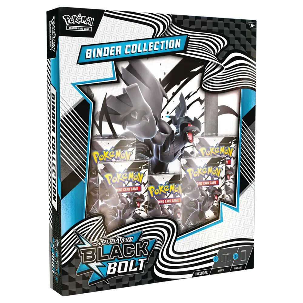 SCARLET & VIOLET BLACK BOLT & WHITE FLARE BINDER COLLECTION - POKEMON