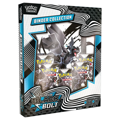 SCARLET & VIOLET BLACK BOLT & WHITE FLARE BINDER COLLECTION - POKEMON